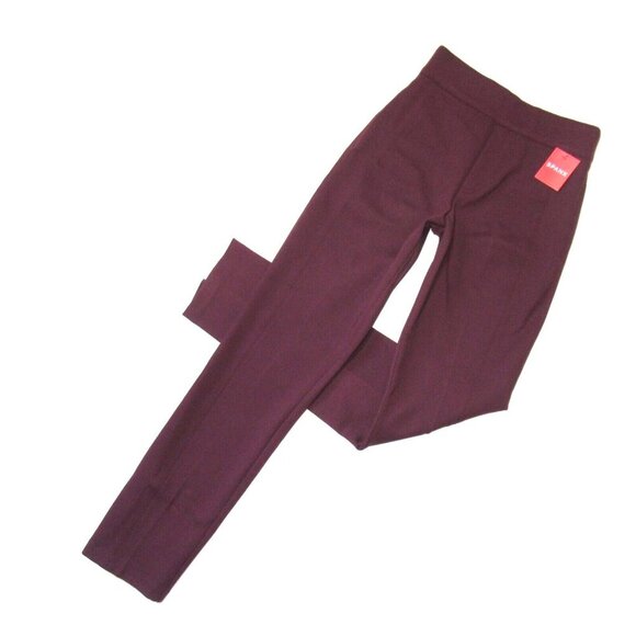 NWT SPANX 20254R The Perfect Pant in Chianti Slim Straight Ponte Knit L